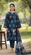 3Pc Ayeza Embroidery Lawn - AL 06