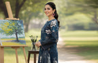 3Pc Ayeza Embroidery Lawn - AL 06