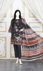 3Pc Aleez Lawn - AL 09