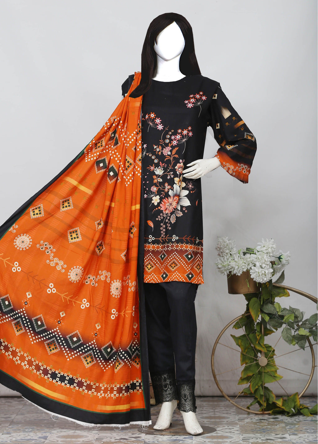 Nafees Linen 06 - 3 Pc Digital Printed Linen