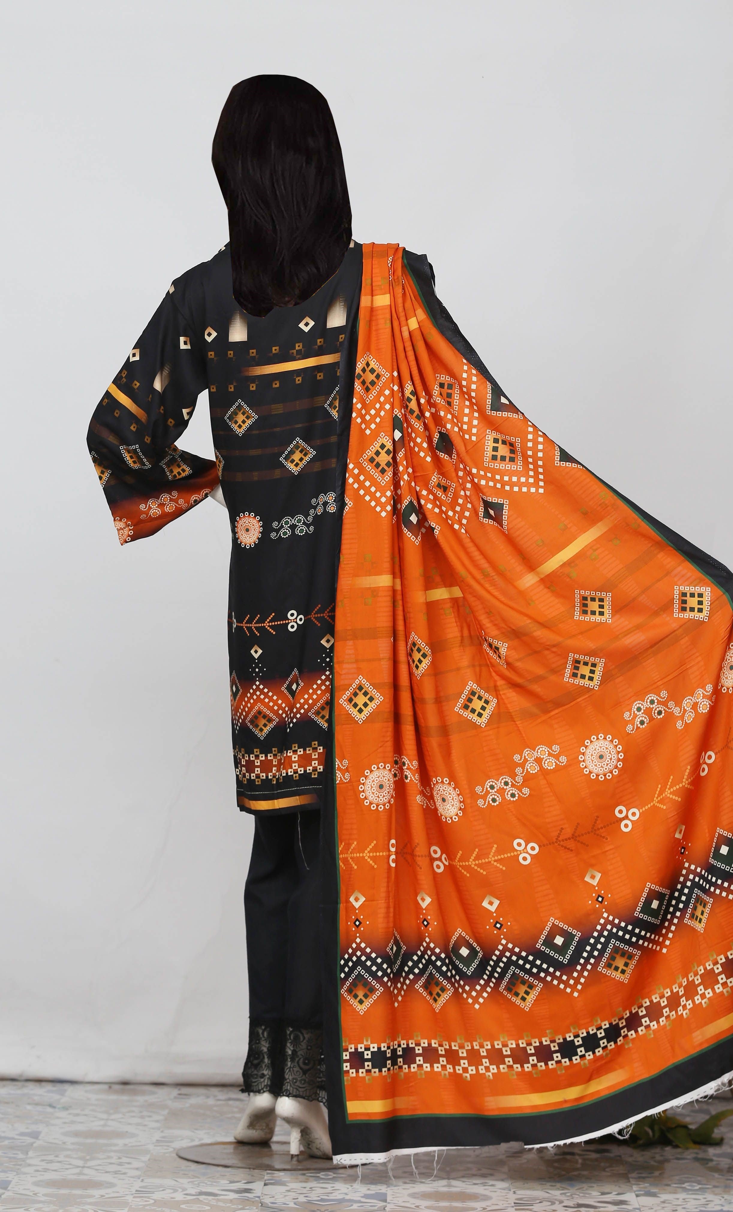 Nafees Linen 06 - 3 Pc Digital Printed Linen