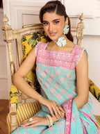 Safwa 09 - 3 Pc Printed Premium Cambric