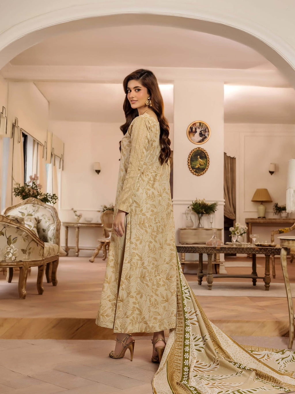 Safwa 08 - 3 Pc Printed Premium Cambric