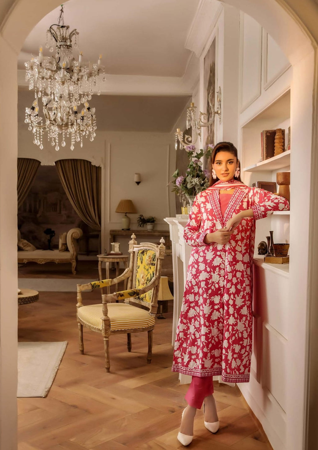 Safwa 07 - 3 Pc Printed Premium Cambric