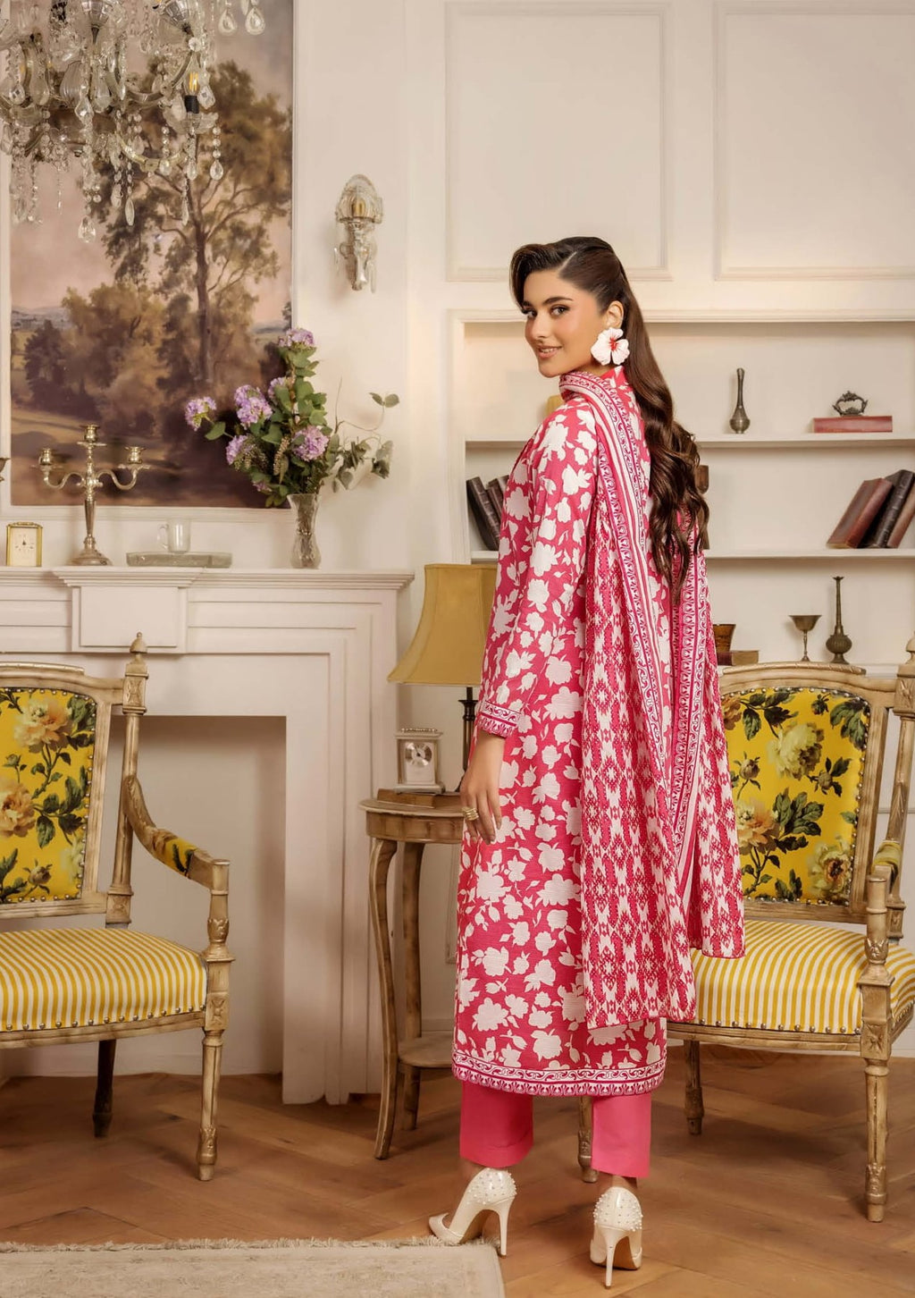 Safwa 07 - 3 Pc Printed Premium Cambric