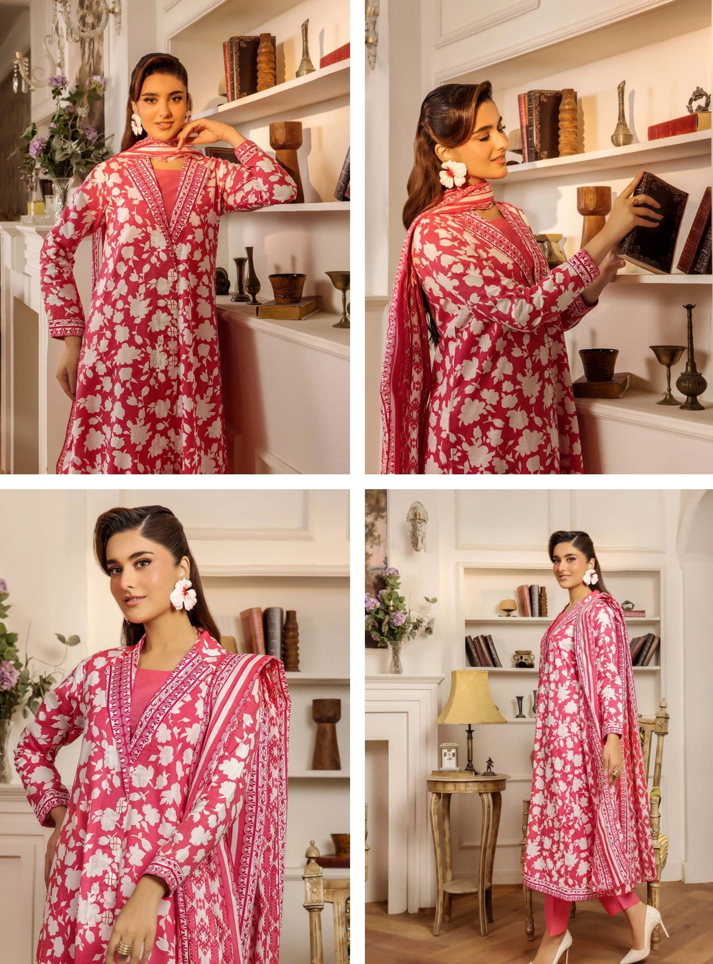 Safwa 07 - 3 Pc Printed Premium Cambric