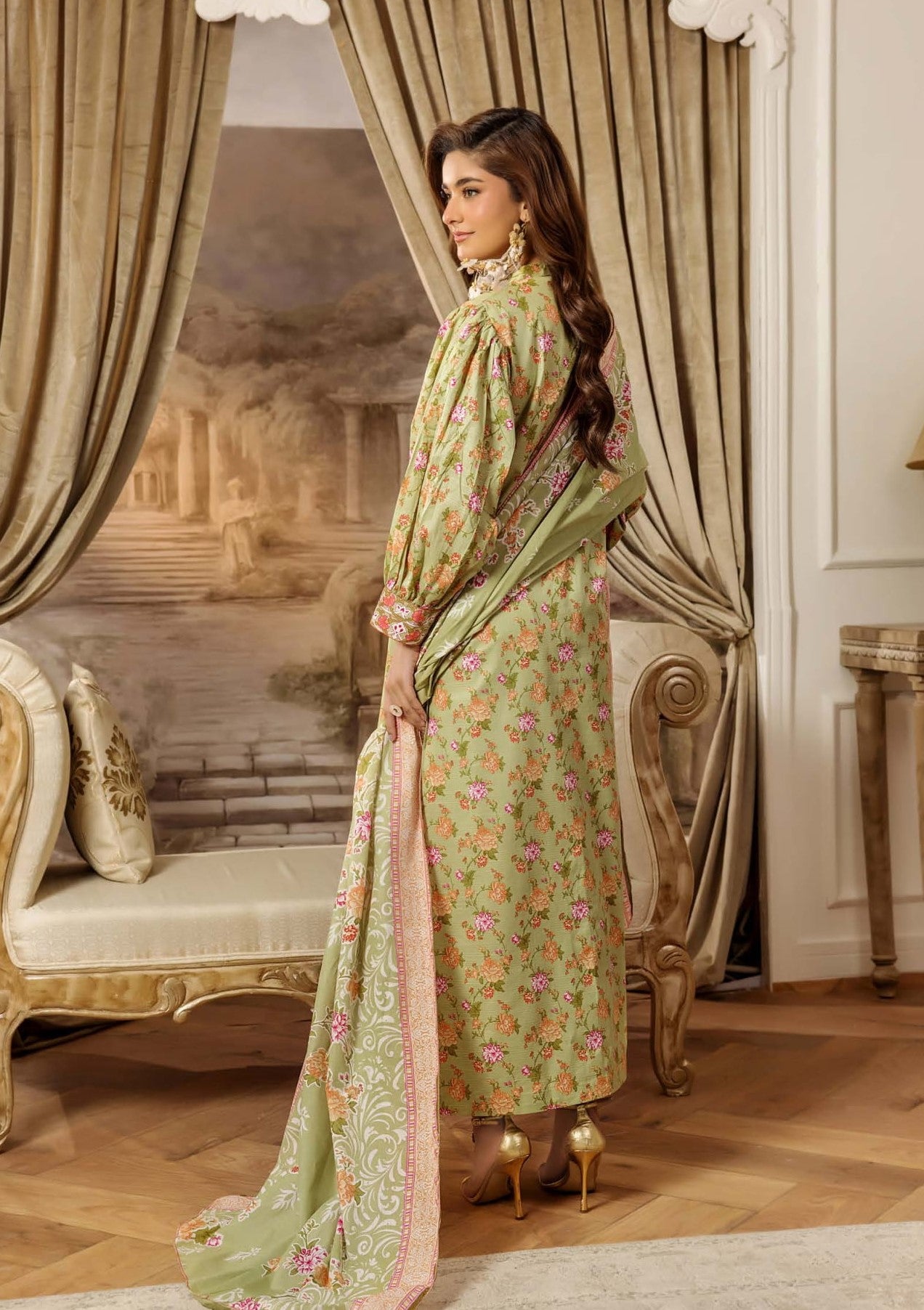 Safwa 05 - 3 Pc Printed Premium Cambric