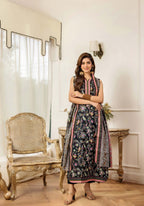 Safwa 02 - 3 Pc Printed Premium Cambric