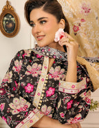 Safwa 04 - 3 Pc Printed Premium Cambric